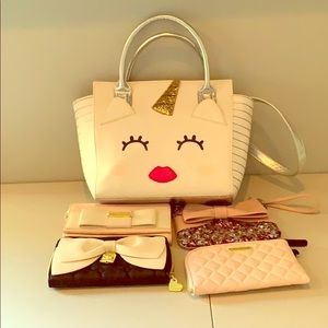 Betsy Johnson Handbag and Clutches